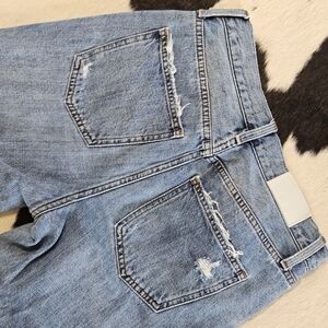 Pistola Brand - Light Blue Distressed Cropped Ankle Jeans Size 26